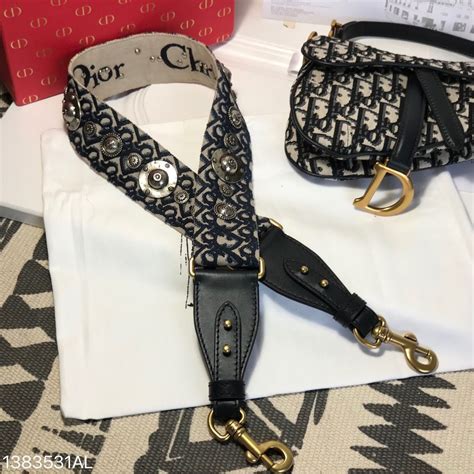 dior shoulder strap with ring|Dior strap for saddle bag.